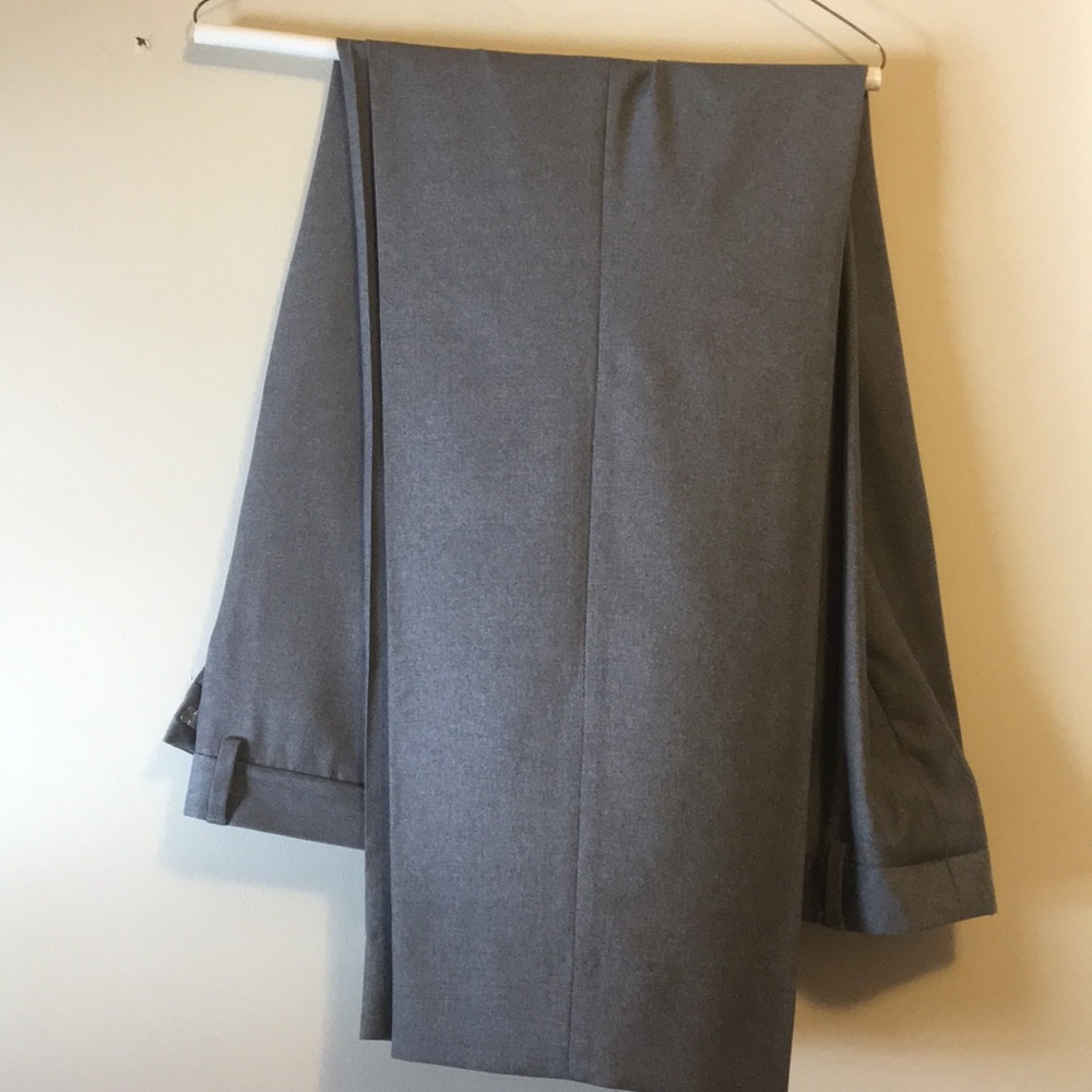Gray dress pants